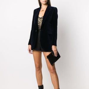 Saint Laurent Velvet Blazer Nwt